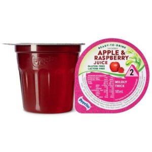 Precise Ready-To-Drink Apple And Raspberry Juice Level 2 Mildly Thick 185ml