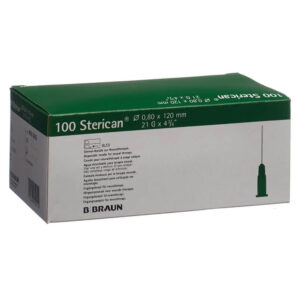 B. Braun Sterican 21G 0.80X120mm Long Bevel