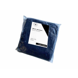 Universal Non-Woven Navy Blue Flat Bed Sheet 240x70cm
