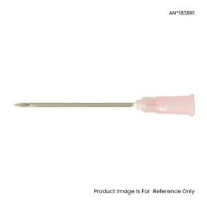 Terumo Agani Hypodermic Needle 18G X 38mm Pink