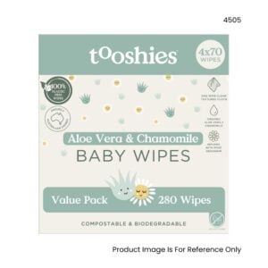 Tooshies Aloe Vera and Chamomile Wet Wipes 280Pk
