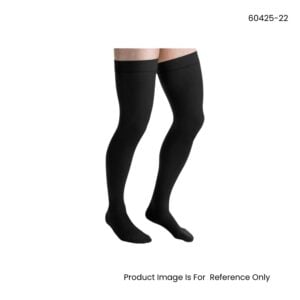 JOBST For Men Thigh High Large Black 20-30mmHg