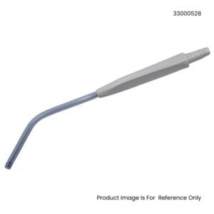 UNOQUIP OR Safety Yankauer Handle With Vacuum Control Single Bend 4 Eyes 135mm