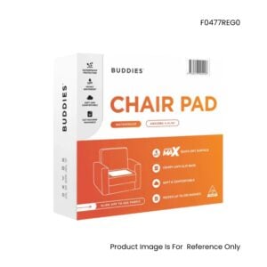 Buddies Waterproof Chair Pad Regular Tartan 60X60cm 1500ml