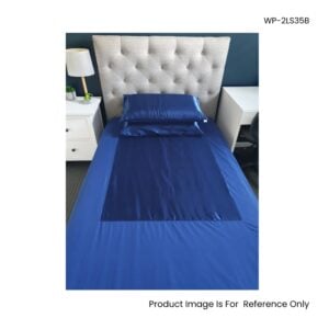 Wonder Plus Long Single Fitted Sheet 35cm Depth Blue